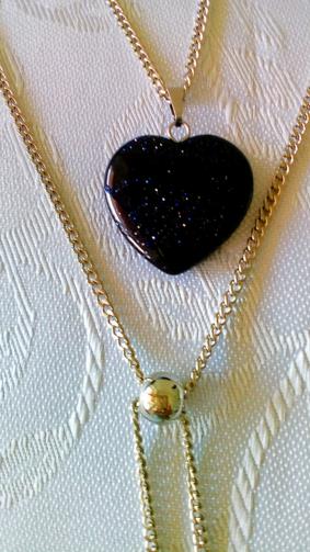 coração com brilhos